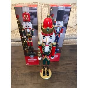 24” Christmas Wooden Nutcracker – Berkley Jensen - 2 Styles - $25 each
